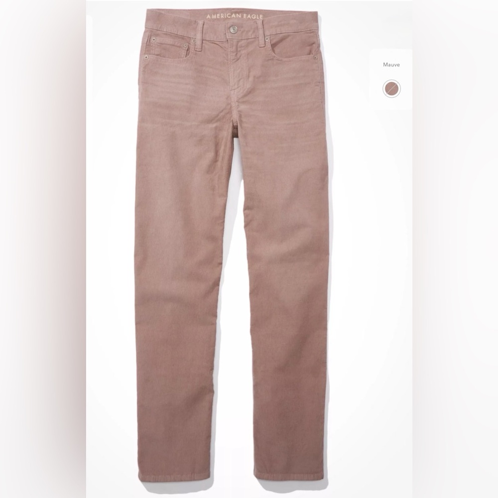 American Eagle Outfitters | Mauve Corduroy Pants | Size 18